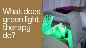 What does green light therapy do?